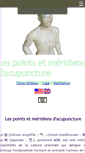 Mobile Screenshot of acupuncture-meridiens.com